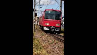 名鉄 3700系+3100系 電車 方向幕回転