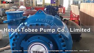 Tobee China 10x8 G gravel dredge pumps for tunneling, dredging, mining, tailings