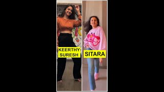 Sarkaru Vaari Paata Kalaavathi Song Dance By Keerthy Suresh, Mahesh Babu Daughter Sitara #shorts