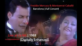 Freddie Mercury & Montserrat Caballé - Barcelona [Full Concert]  La Nit 1988 | Digitally Remastered