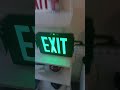 Testing exit signs with emergency lights 1