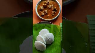 3 Rupees Idli with Mutton Curry Eating Challenge|Sir Public Talk|Puri Chicken curry,Omelette #shorts