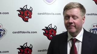 Postgame Interview - Cardiff Devils v Nottingham Panthers - Dec 22nd,  2024