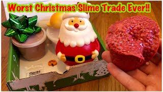 Worst Christmas Slime Trade Ever!! 🤮🎄-Hair Clips, Gross Hair, All In Slime’s-