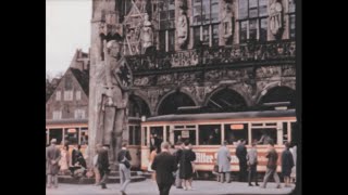 Bremen 1961 archive footage