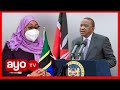 LIVE: RAIS UHURU KENYATTA MBELE YA RAIS SAMIA ANAZUNGUMZA NA WAFANYABIASHARA KENYA