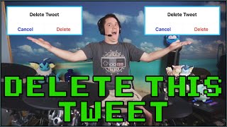 Delete This Tweet On Drums!