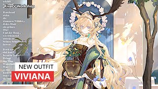 Viviana New Skin | Arknights/明日方舟 ヴィヴィアナの新コーデ