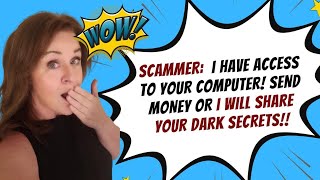 Scammer Threatens to Expose Chris (Not a Work from Home Scam)
