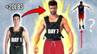 I Wore A Weight Vest For An Entire Week Straight...