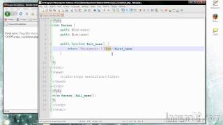 OOP PHP #10: scope resolution operator