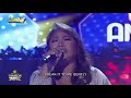 tnt celebrity champion leah patricio sings break it to me gently