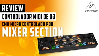 Behringer Video Manual: CMD Micro Mixer Section