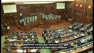 Skupština Kosova: Produbljenje podjela nakon neusvajanja rezolucije