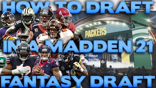 This is How to Draft The Perfect Team In A Fantasy Draft Franchise! Madden 21 Fantasy Draft Tutorial