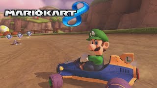 Mario Kart 8 - Luigi Death Stare Compilation