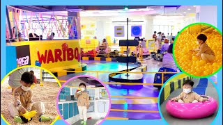 Fun kids cafe play  재미있는 키즈카페 와글아이를 다녀왔어요