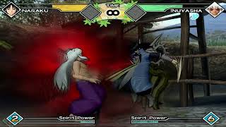 Naraku vs Demon Inuyasha - InuYasha Feudal Combat