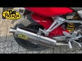 honda vtr 1000f best exhaust sound compilation roadsitalia