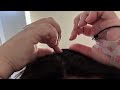 deep relaxation asmr scalp and dandruff cleanse with bare fingertips