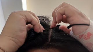 Deep Relaxation ASMR: Scalp and Dandruff Cleanse with Bare Fingertips