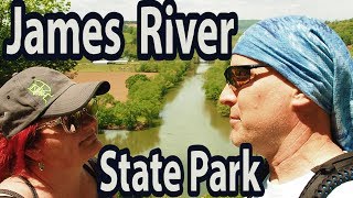 JAMES RIVER STATE PARK TOUR TOUR TOUR!
