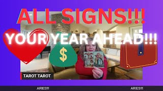 ALL SIGNS!!!  Your Year Ahead!!! Love Tarot Reading #allsigns #lovetarotreading