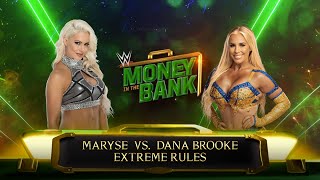 Dana Brooke vs Maryse | Money in the Bank | Royal Rumble