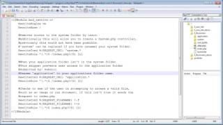 CodeIgniter Tutorials Facebook Connect Login Part 1 9