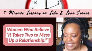 #NARC MIND GAME: "It Takes Two to Mess Up a #Relationship!"
