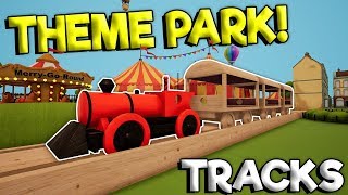 CUSTOM TOY TRAIN & NEW THEME PARK UPDATE! - Tracks - The Train Set Game Gameplay - Toy Train