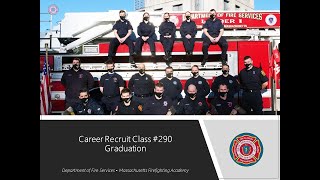 Career Recruit Class 290 Graduation - March 5, 2021