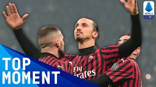 Zlatan Ibrahimovic Back in Top Form in the Milan Derby | Inter 4-2 Milan | Top Moment | Serie A TIM