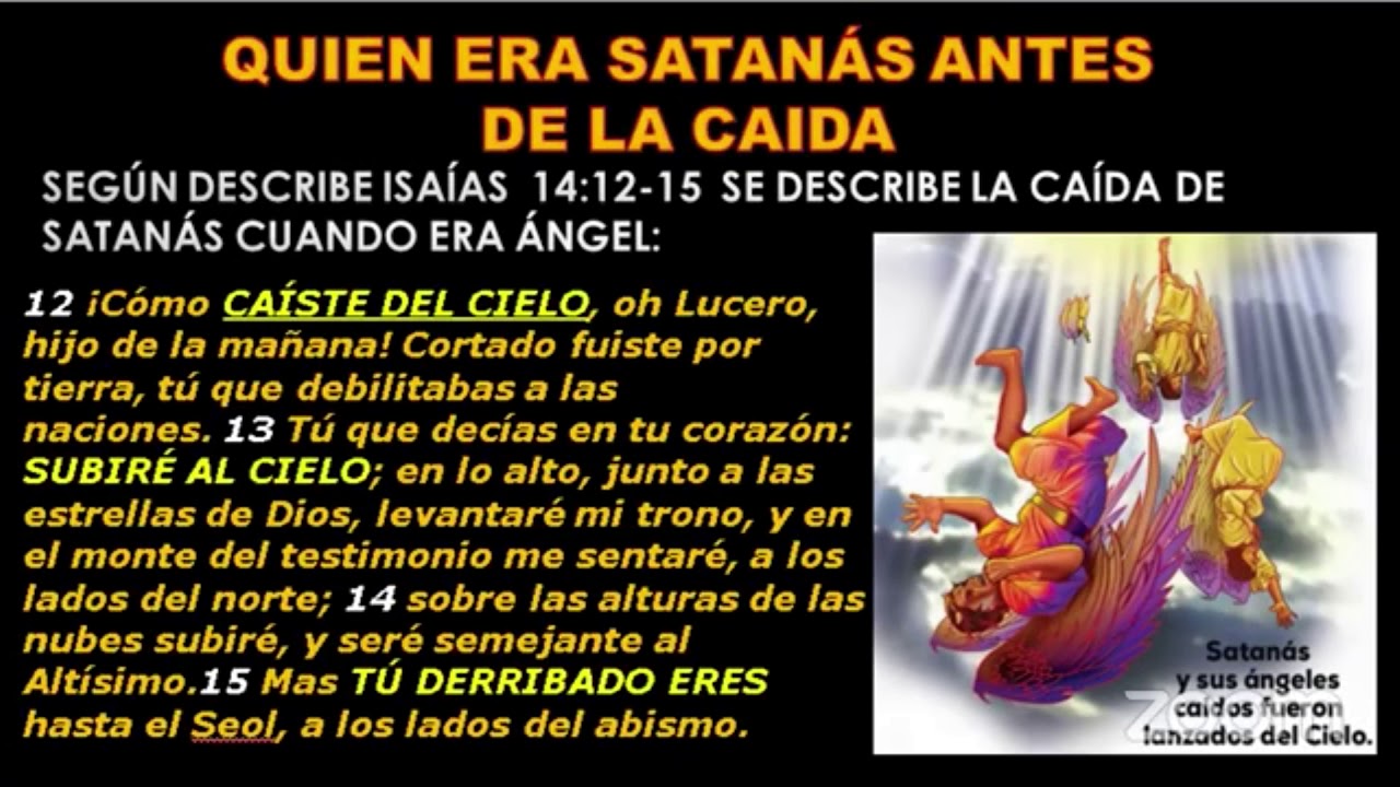 EL ORIGEN DE SATANÁS - YouTube