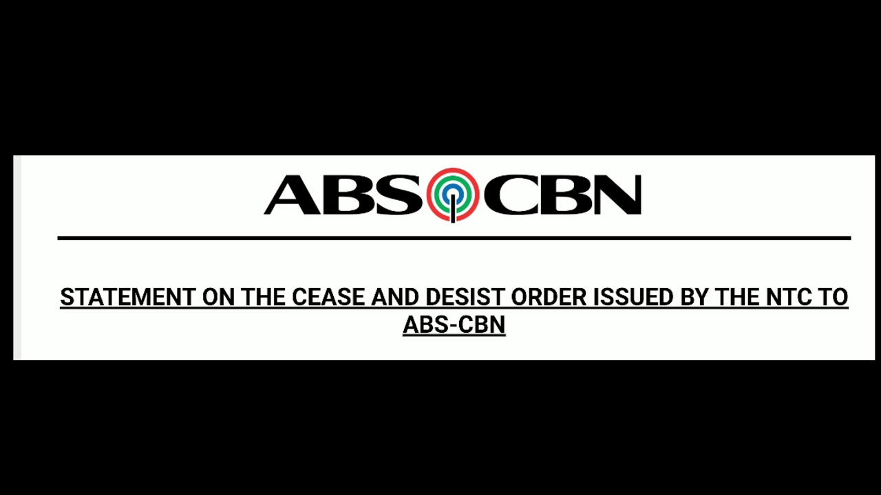 NTC Orders ABS-CBN SHUTDOWN! ABS-CBN Signing Off - YouTube