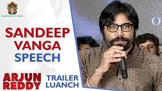 Director Sandeep Vanga Speech | Arjun Reddy Telugu Movie Trailer Launch | Vijay Deverakonda
