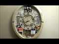 セイコー　ディズニータイム　disneyからくり時計 白 fw574w seiko melodies in motion wall clock