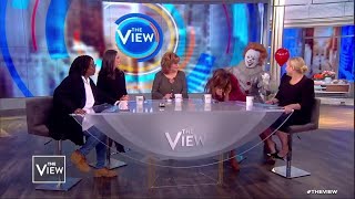 Sunny Hostin Gets Surprise Visit from Pennywise Clown | The View