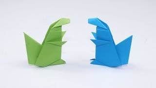 How to make an Easy Origami Squirrel - DIY Paper Squirrel instructions