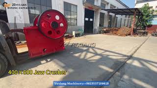 400x600 Jaw crusher,Jaw crusher plant #crusher #jawcrusher #yuxiangminingmachinery