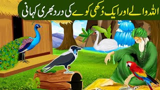 Allah Wale Aur aik Dukhi Kaway ki kahani|Story of a Crow and Wise Man |Islamic Stories in urdu/Hindi