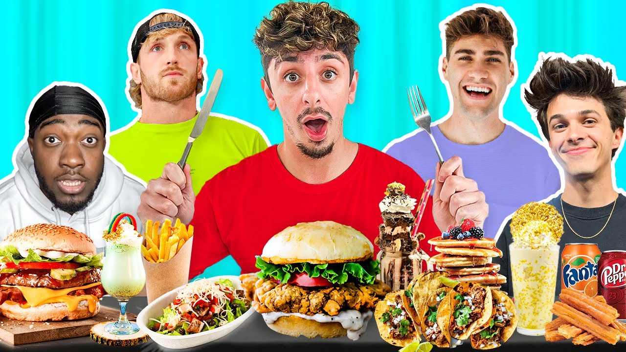 Eating Youtubers Last Meals Youtube
