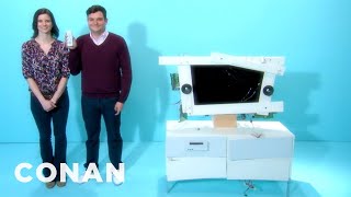 New IKEA Uppleva Is A SNAP To Assemble! | CONAN on TBS