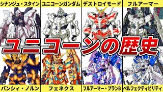 【それは、可能性の獣】ユニコーンガンダムの歴史【ガンダムUC】【ゆっくり解説】