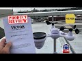 Review of The VEVOR Meteorological Station! / Awesome Setup For Anywhere! / WIFI Enabled