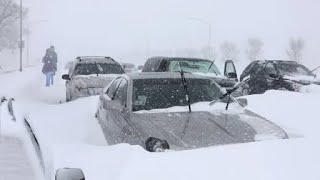 Chaos in Tennessee Today! Brutal Snow Storm Causing Many Major Accident