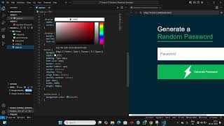 "Create a Secure Password Generator with HTML, CSS & JavaScript - Step-by-Step Tutorial!"