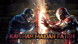 Captain America kar har maidan fateh song/) Avengers Ft.Captain America