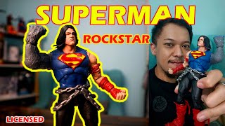 SUPERMAN KOK ROCKSTAR ??!! MCFARLANE TOYS DEADTH METAL | LICENSED