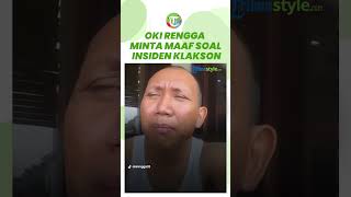 Oki Rengga Minta Maaf, Ini Alasan Oki Memarahi Sopir yang Klakson Rombongan Pembawa Jenazah Babe